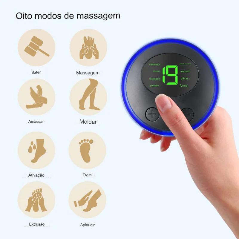 Tapete FisioRelax com EMS Elétrico para Massagem e Saúde dos Pés