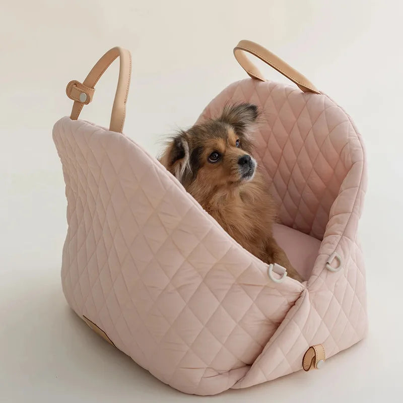 Novo Estilo Bolsa Casual de Luxo para Transporte de Cães e Gatos Assento Elevado de Carro para Cães e Gatos Pet Carriers